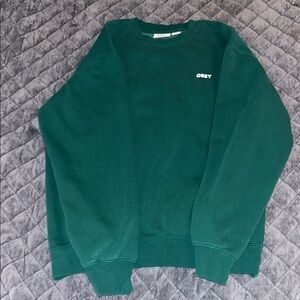 Green Obey hoodie